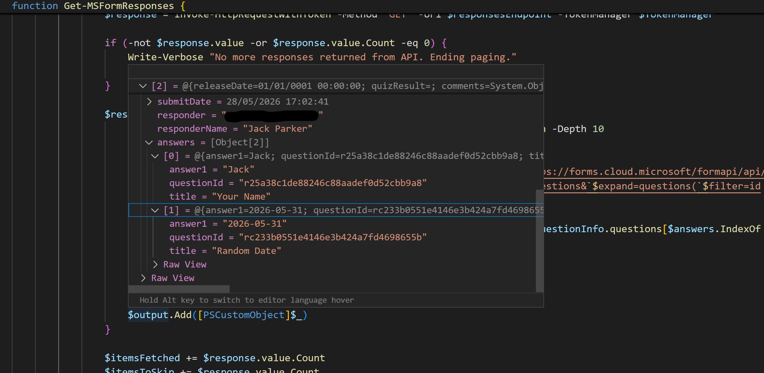 Unlocking the Hidden Microsoft Forms API with PowerShell & Azure App Registration